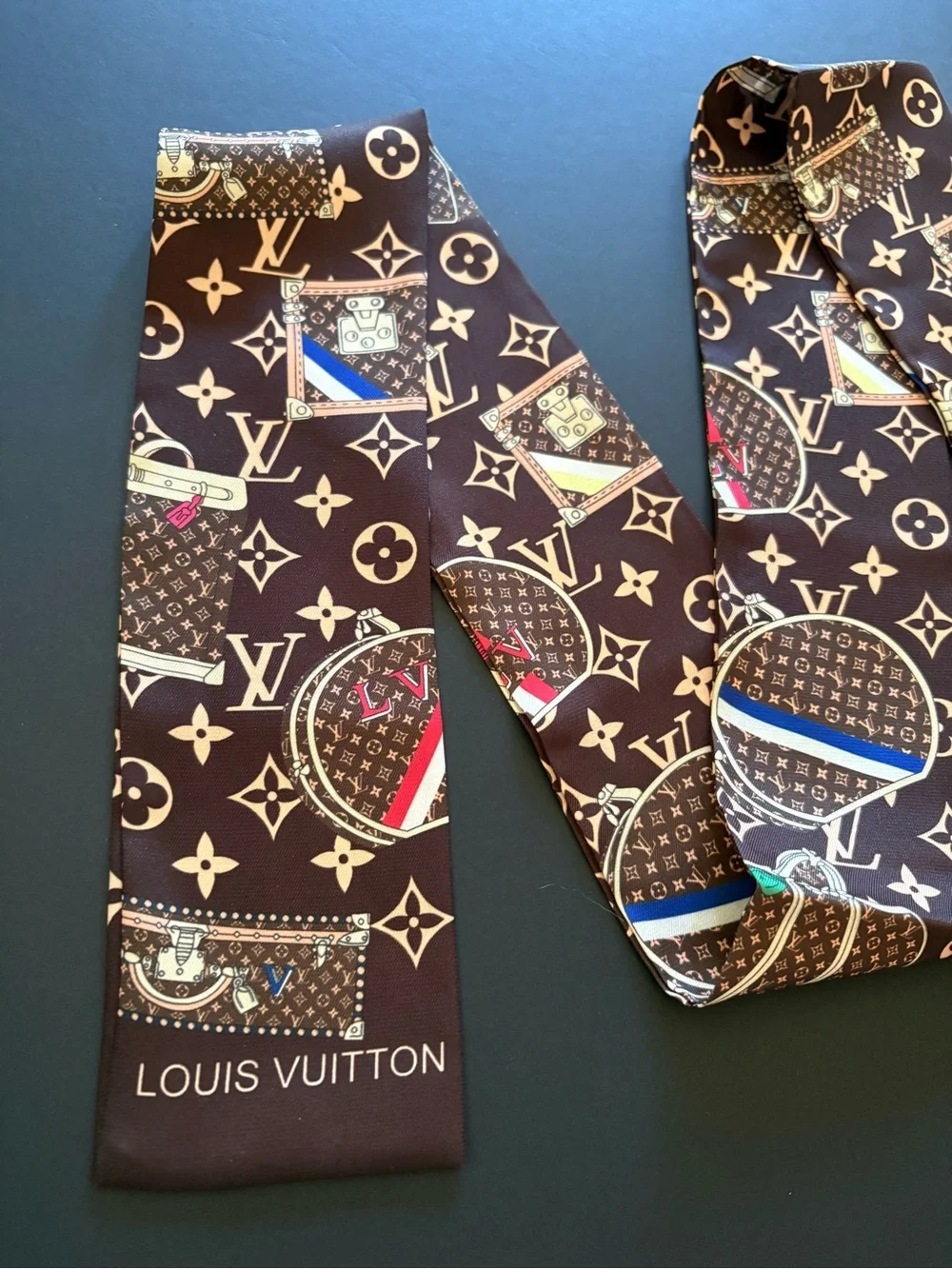 Fashion Silk Long Scarf Twilly
